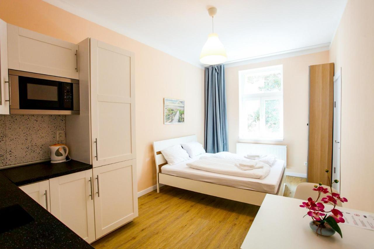 Churchill Apartments Praag Buitenkant foto